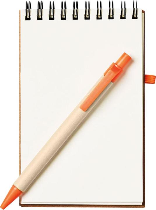 Image du produit MidOcean - Bloc-notes et stylo SONORA (A6, Blanc)