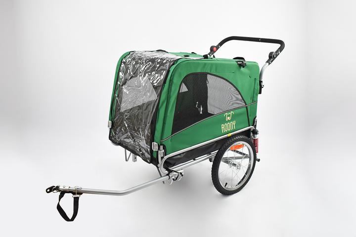 Produktbild Roony Remorque à vélo 2en1 pour chien XL avec suspension