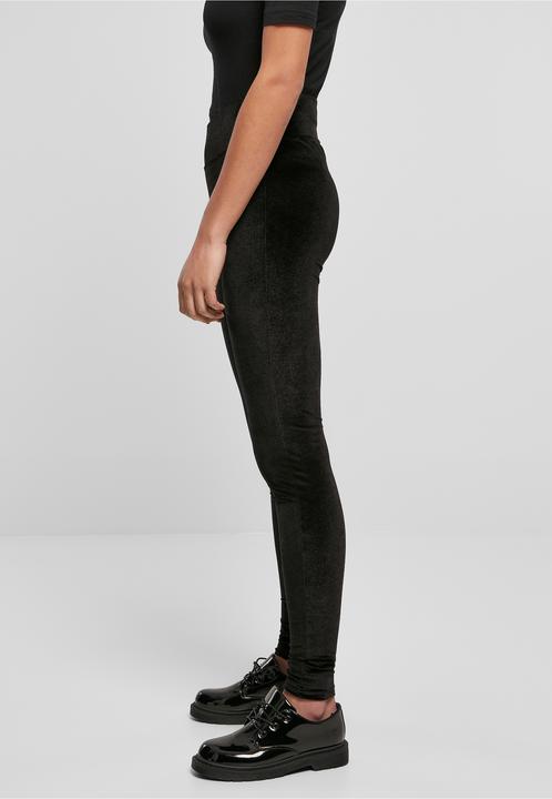 Produktbild Urban Classics Ladies High Waist Velvet Leggings (3XL)