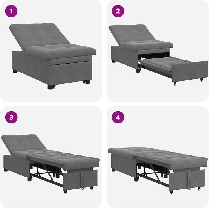 Produktbild vidaXL Schlafsofa
