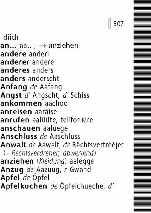 Actual product image Langenscheidt Lilliput Schweizerdeutsch (German, 2023)