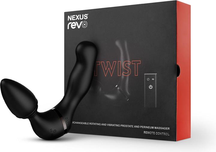 Image du produit Nexus Revo Twist Double Toy Anal & Prostate Massager Black