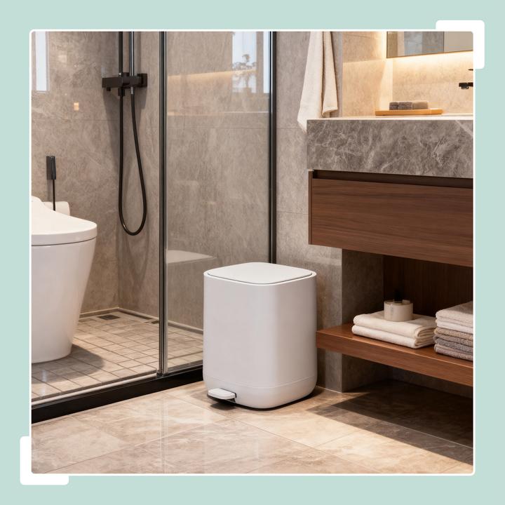 Actual product image Relaxdays pedal bin (9 l)