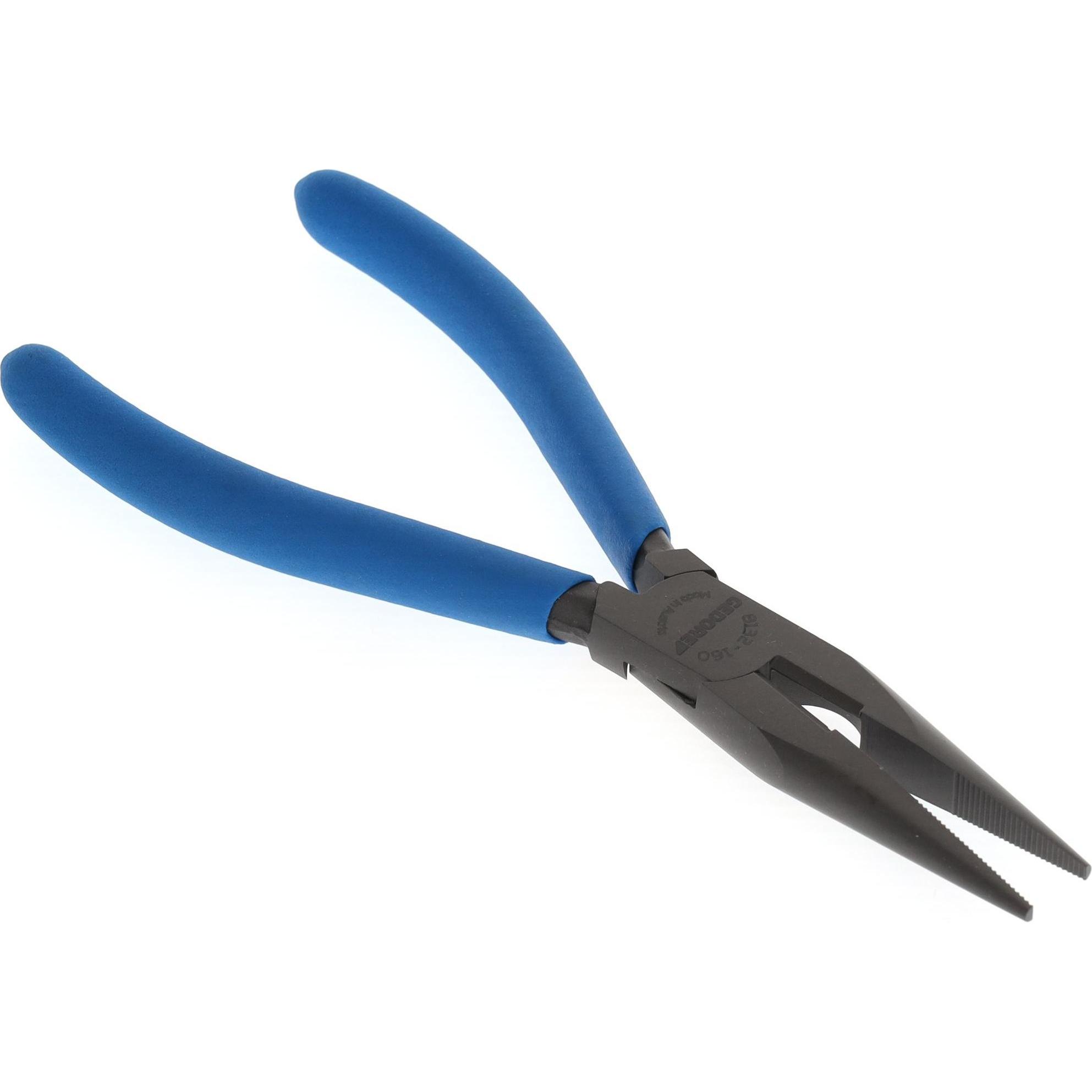 Gedore, Zange, 8132-160 TL Flachrundzange gerade 160 mm tauchisoliert (160 mm)