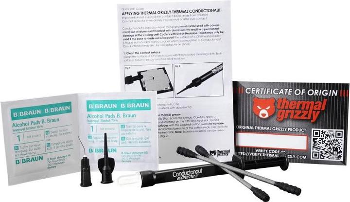 Produktbild Thermal Grizzly Conductonaut Extreme (73 W/m K, 1 g)