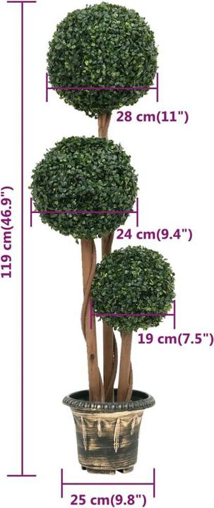 Produktbild vidaXL Kunstpflanze (119 cm)