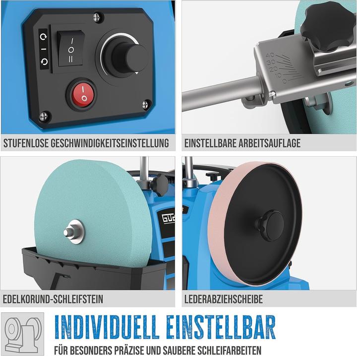 Produktbild Güde GNS 200 VS (Nassschleifer, 120 W)