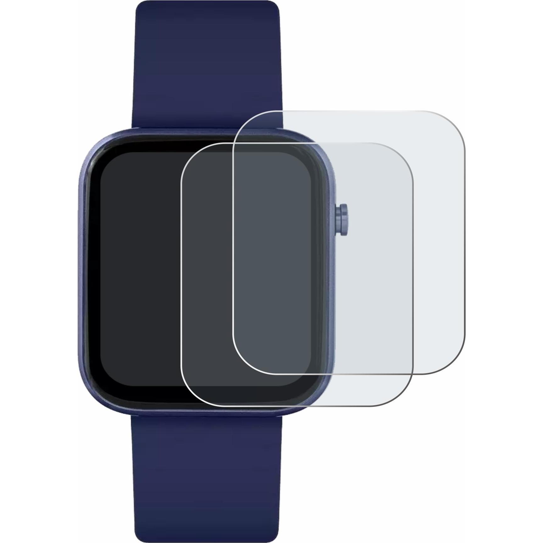 Thumbnail - BROTECT Entspiegelungs-Schutzfolie Displayschutz Matt, Smartwatch Schutzfolie, Grau