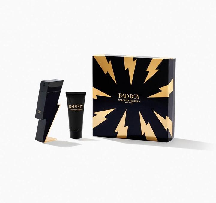 Immagine prodotto Carolina Herrera Set regalo Bad Boy 2 pezzi: Eau De Toilette 100ml - Gel doccia 100ml (Set di profumi)
