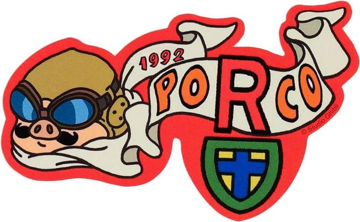 Produktbild Porco Rosso Aufkleber Porco