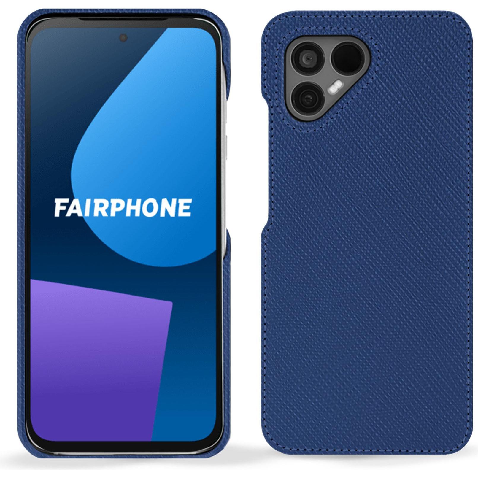 Noreve Lederschutzhülle (OnePlus 5), Smartphone Hülle, Blau