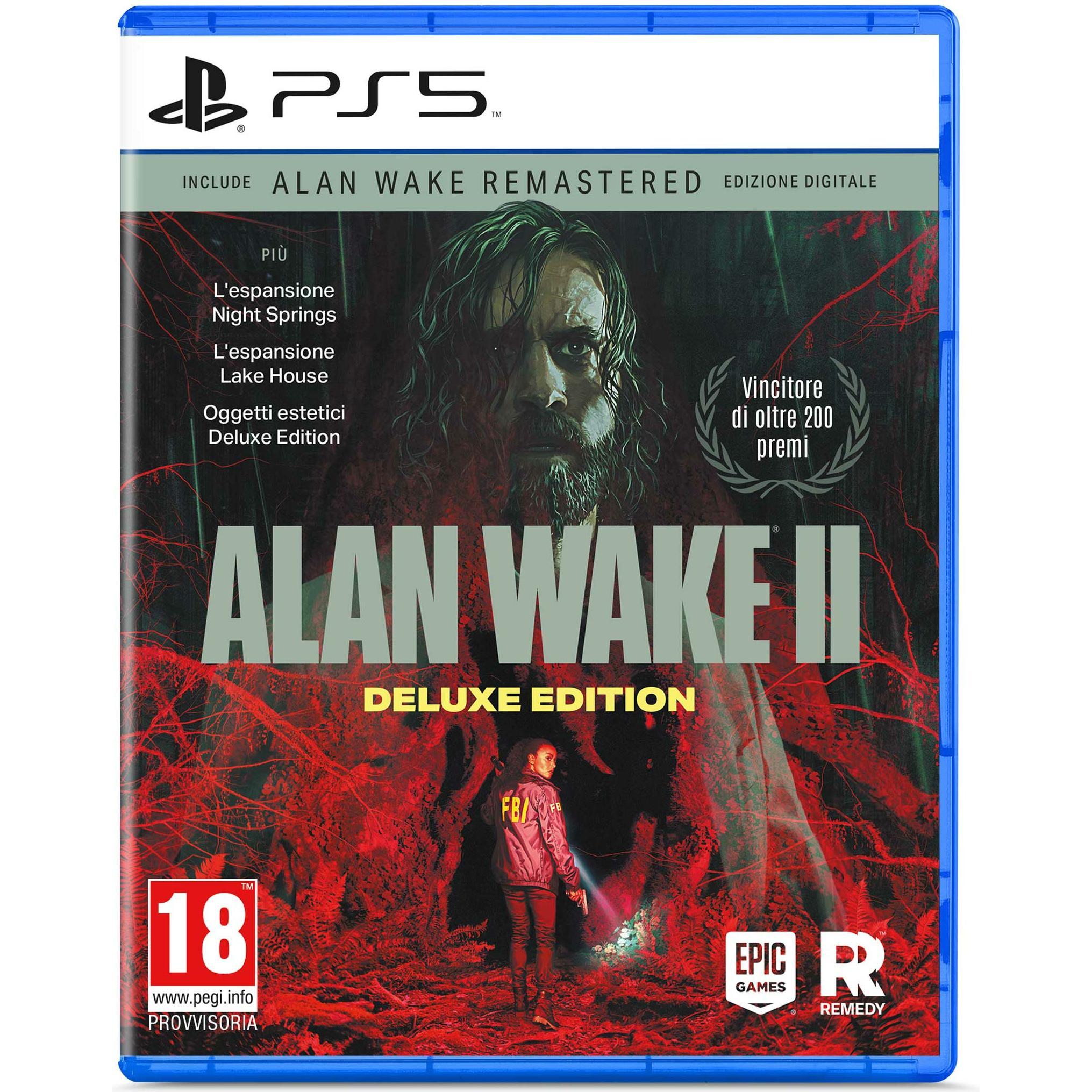 Just for Games, Videogioco per PlayStation 5 Alan Wake 2 - Edizione Deluxe