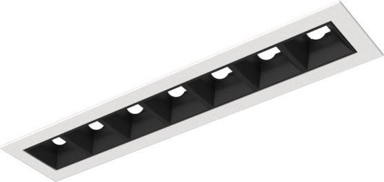 Actual product image LTS LED recessed luminaire (1470 lm)