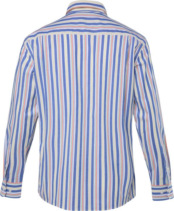 Produktbild Boston Park Streifenhemd, Langarm, Buttondown-Kragen, Comfort Fit (7XL)