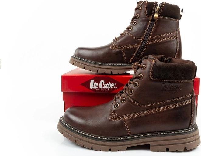 Image du produit Lee Cooper Herrenstiefel, elegante Lederstiefel (40)