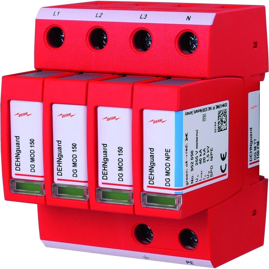 Dehn, Protezione contro le sovratensioni, 952328 DG M TT 150 FM Scaricatore di sovratensioni
