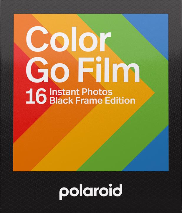 Actual product image Polaroid Color Film Go Black Frame Edition Double Pack (Polaroid Go)