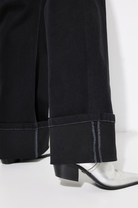 Actual product image Ulla Popken Flared Leg Jeans (54)