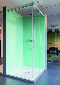 Immagine prodotto Vitris Doccia angolare 2flg, 20kg, 950mm, nero-nero