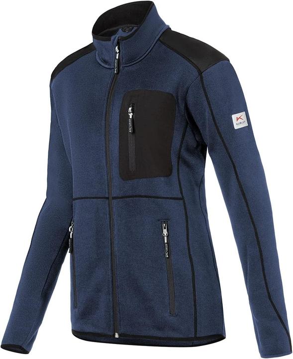 Image du produit Kübler Cardigan femme bleu foncé/noir Forme 1444 Taille XXL (XXL)