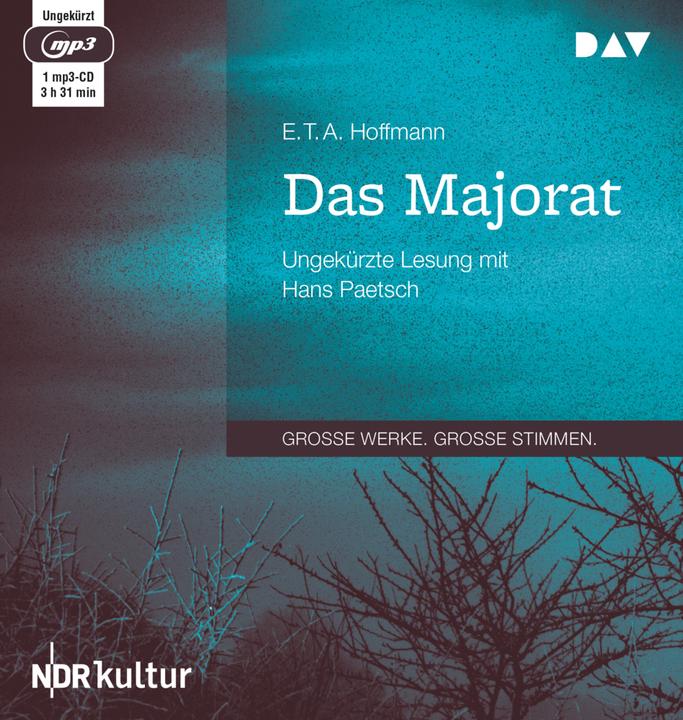 Produktbild Das Majorat (E. T. A. Hoffmann, Deutsch)