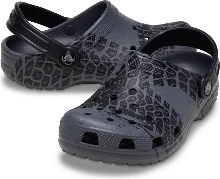 Actual product image Crocs K's Classic Tire Print Clog (30)