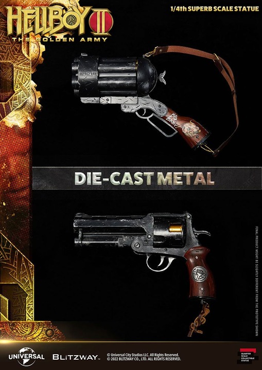 Produktbild Blitzway Hellboy 2 -The Golden Army “Hellboy” 1/4 Statue