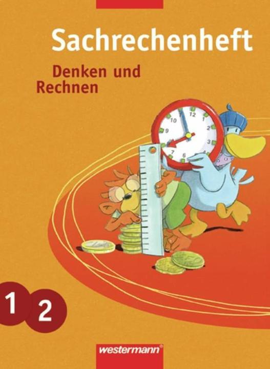 Produktbild Sachrechenheft 1/2 Denken und Rechnen (Deutsch, Eike Buttermann, Maria Wichmann, 2008)