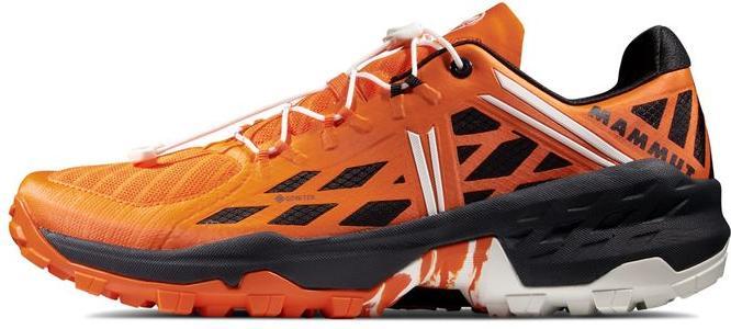 Black, Dark Tangerine