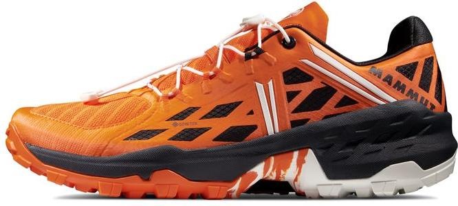 Black, Dark Tangerine