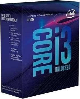 Produktbild Intel Core i3-8100 (LGA 1151, 3.60 GHz, 4 -Core)
