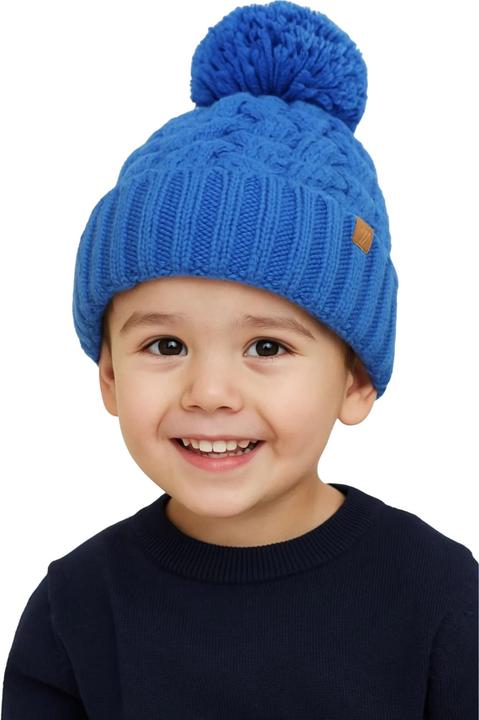 Image du produit Minoti - Bonnet motif/style pompon - Garçon