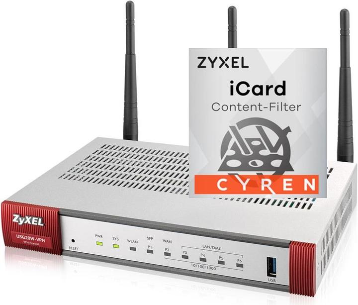 Produktbild Zyxel USG20W-VPN inkl. 1 Jahr Content Filter