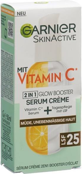 Actual product image Garnier 2in1 Glow Booster (50 ml)