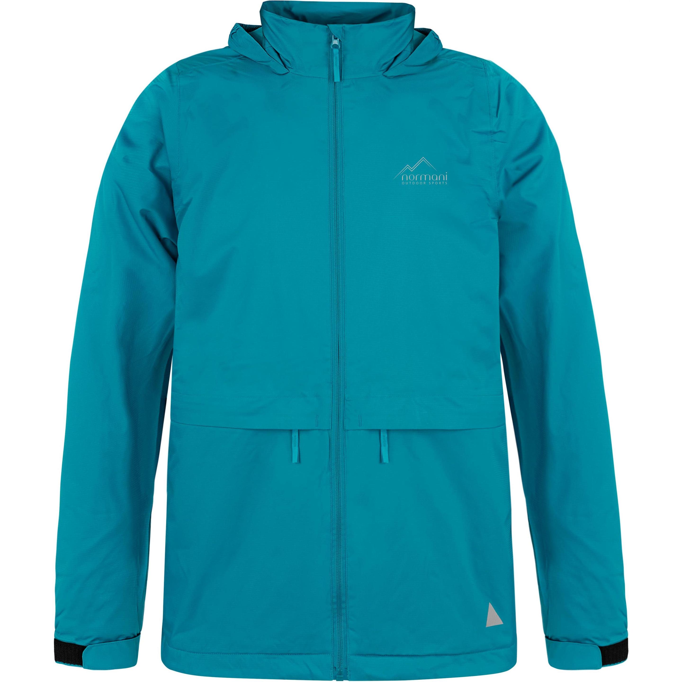 Normani, Unisex, Jacke, Kinder Regenjacke Seattle (122, 128), Blau, 128, 122