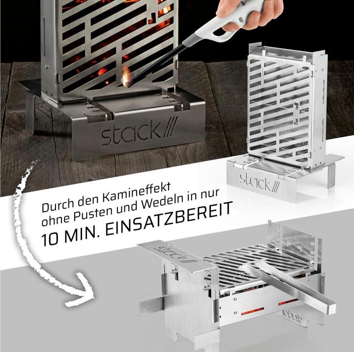 Produktbild Stack Camping-Grill 3-in-1 (27 cm)