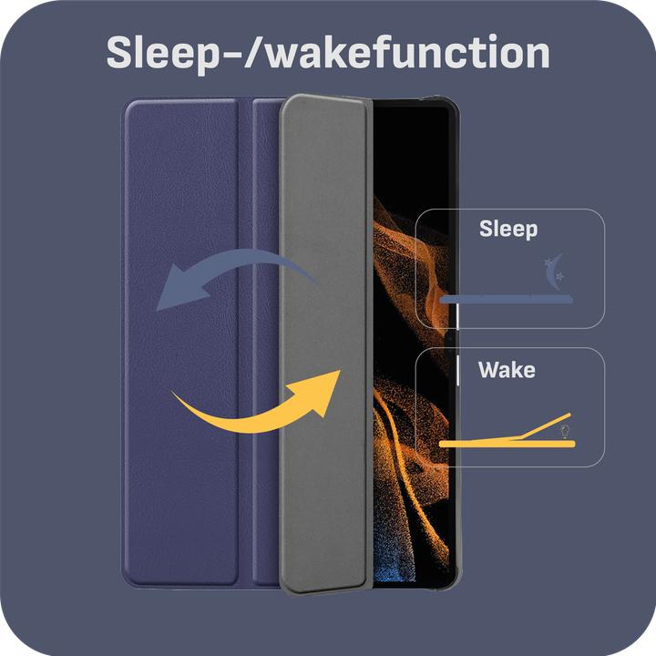 Produktbild Cazy Premium Smart Hülle Kompatibel mit Samsung Galaxy Tab S8 Ultra - Schutz Etui Hülle - Automatischem (Samsung Galaxy Tab S8 Ultra)