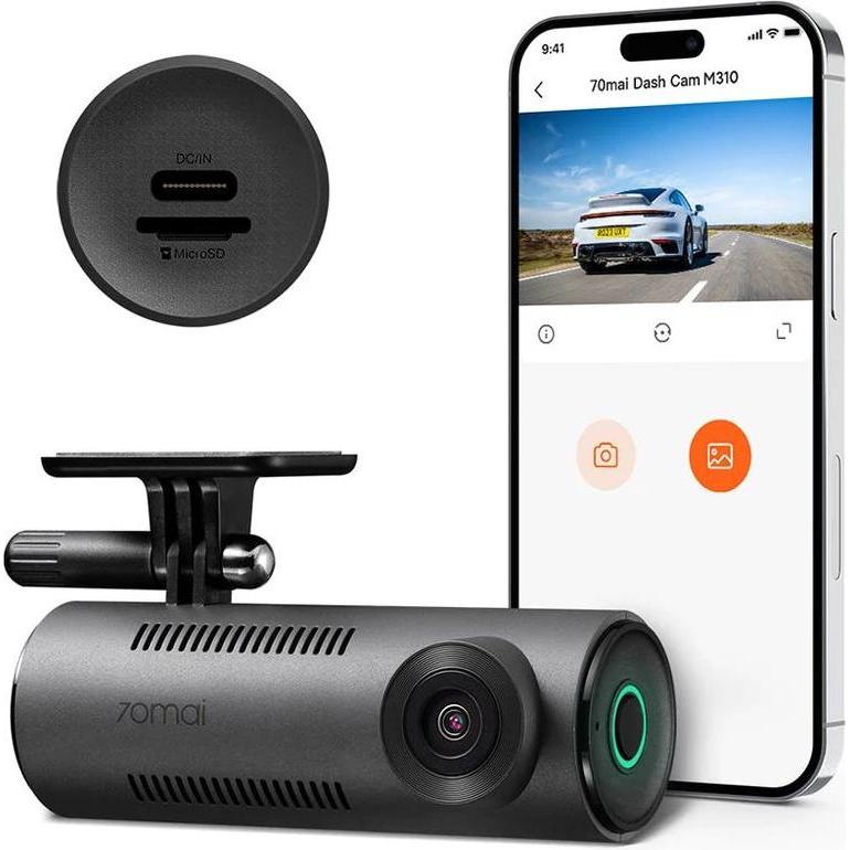 Thumbnail - 70mai M310 (WLAN, Nachtsicht, 2K), Dashcam, Grau