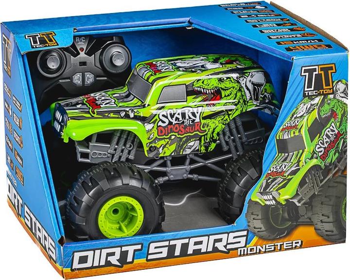 Image du produit Tec-Toy Monster Truck Scary Monster Gyro & Sound, Vert, 1:12