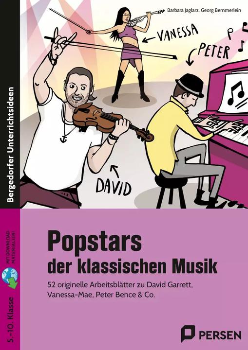 Actual product image Popstars der klassischen Musik (German, Barbara Jaglarz, Georg Bemmerlein, 2022)