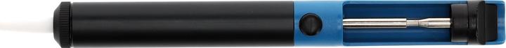 Actual product image Gedore Solder remover for removing solder residue, 22 cm, black/blue (Suction pump)
