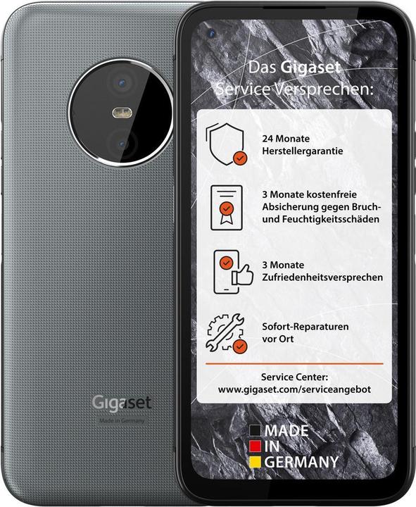 Gigaset GX6 Outdoor (128 GB, Titanium Grey, 6.60", Dual SIM, 5G)