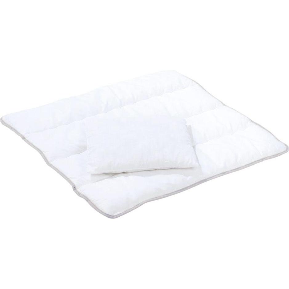 Alvi, Babyduvet, Babybettdecken & Babykissen Steppbett-Set Thermovlies 80 x 80 cm + 35 x 40 cm (80 x 80 cm)