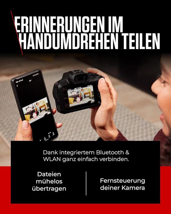 Actual product image Canon EOS R100 Kit (18 - 45 mm, 24.10 Mpx, APS-C / DX)