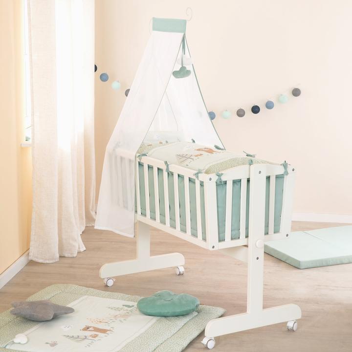 Produktbild Roba Wiegenset 2-teilig Woodland Buddies (35 x 40 cm, 80 x 80 cm)