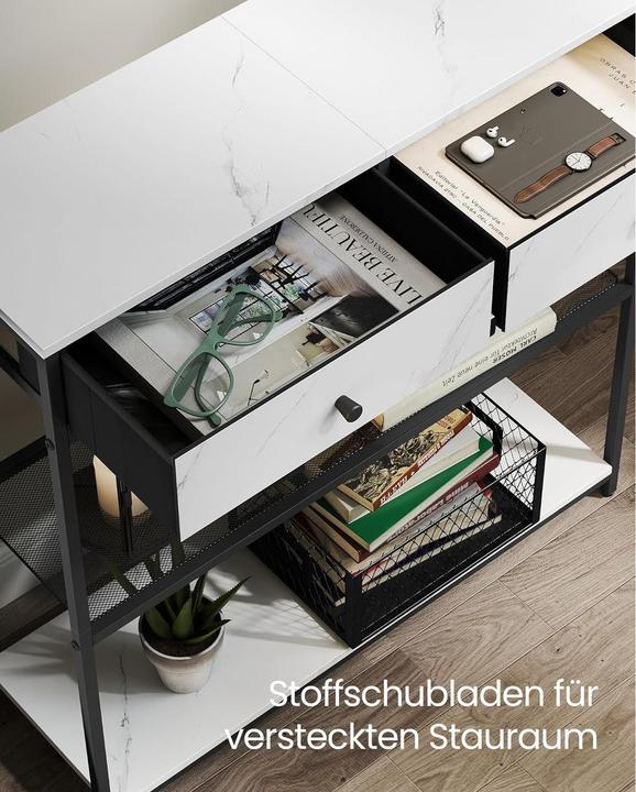 Produktbild Vasagle Konsolentisch (76 x 24 x 80 cm)