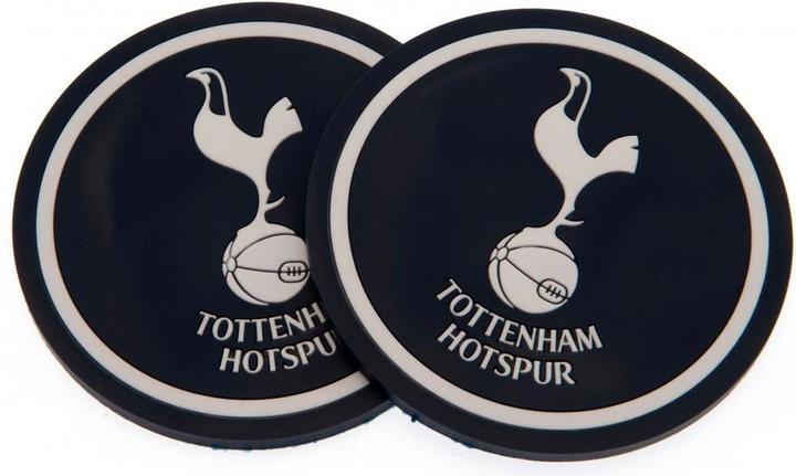 Actual product image Tottenham Hotspur FC Coaster 2-pack rubber (2 x)
