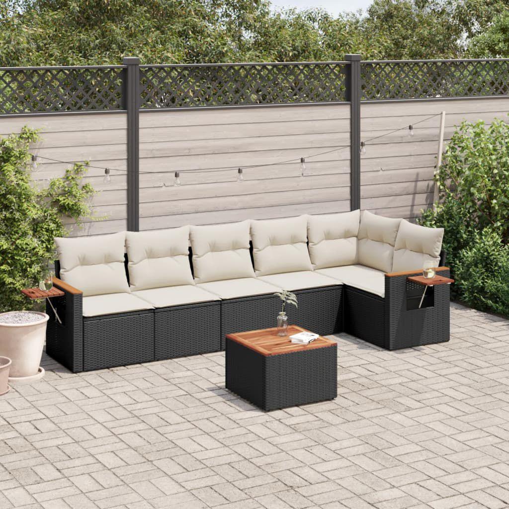 Thumbnail - VidaXL, Gartenlounge, 10-tlg. Garten-Lounge-Set mit Kissen