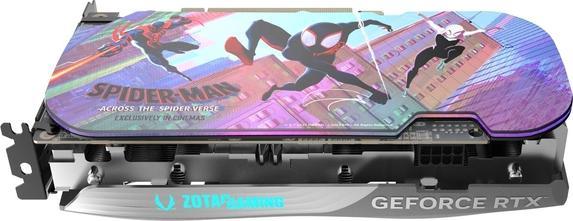 Actual product image Zotac GeForce RTX 4060Ti OC Spiderman Edition (8 GB)
