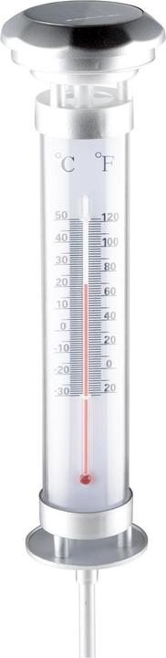 Produktbild Grundig Solarlampe mit LED Thermometer (4 lm)